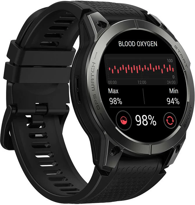 Smartwatch Zeblaze Stratos 3 Pro, 1.43", GPS, NFC, i zi