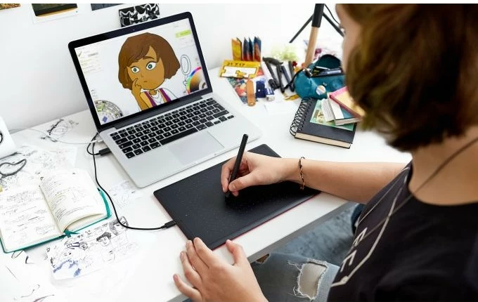 Tablet grafik Wacom One Medium, i zi