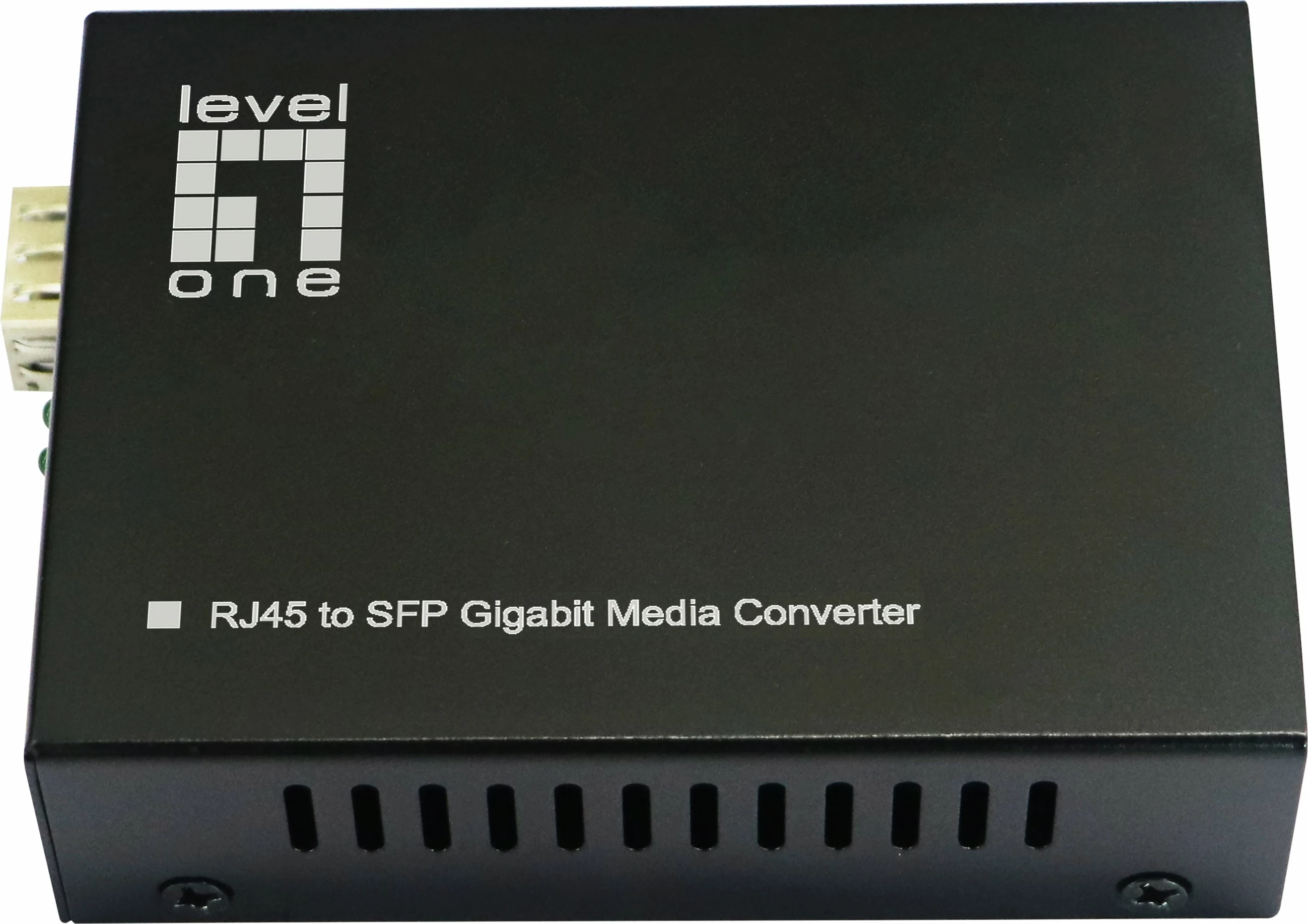Konvertues rrjeti Level One GVT-2015, RJ45 në SFP, Gigabit, 60W, i zi
