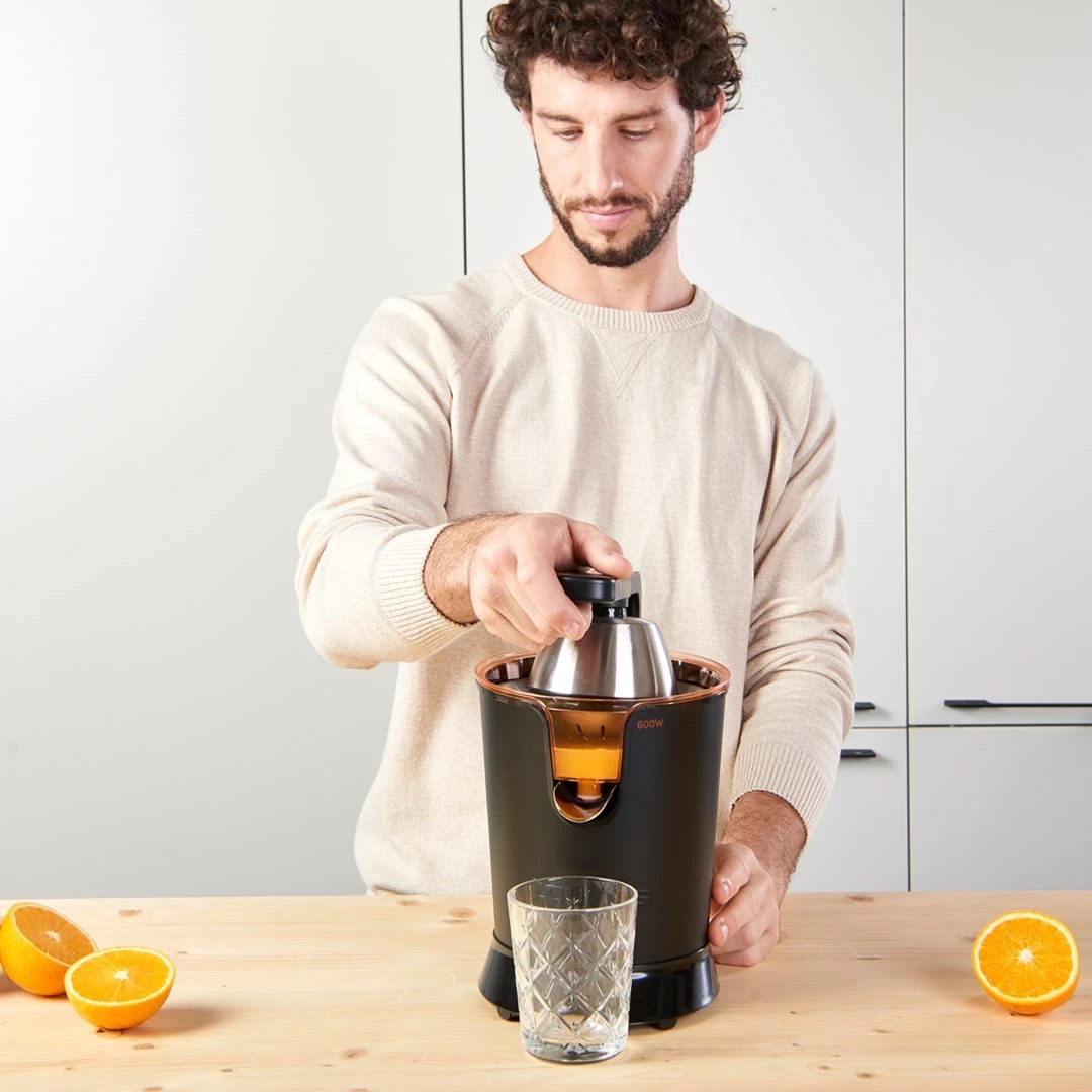 Shtrydhëse Taurus Easy Press 600, 600 W, E zezë, Kafe