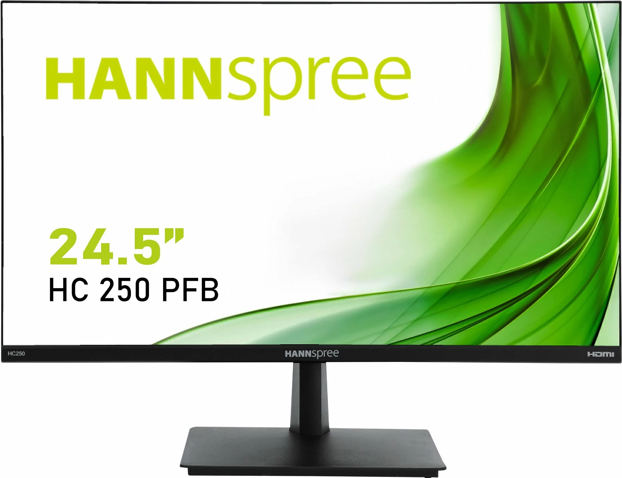 Monitor Hannspree HC250PFB 24.5 inç, Full HD, LED, HDMI/DP/VGA, i zi