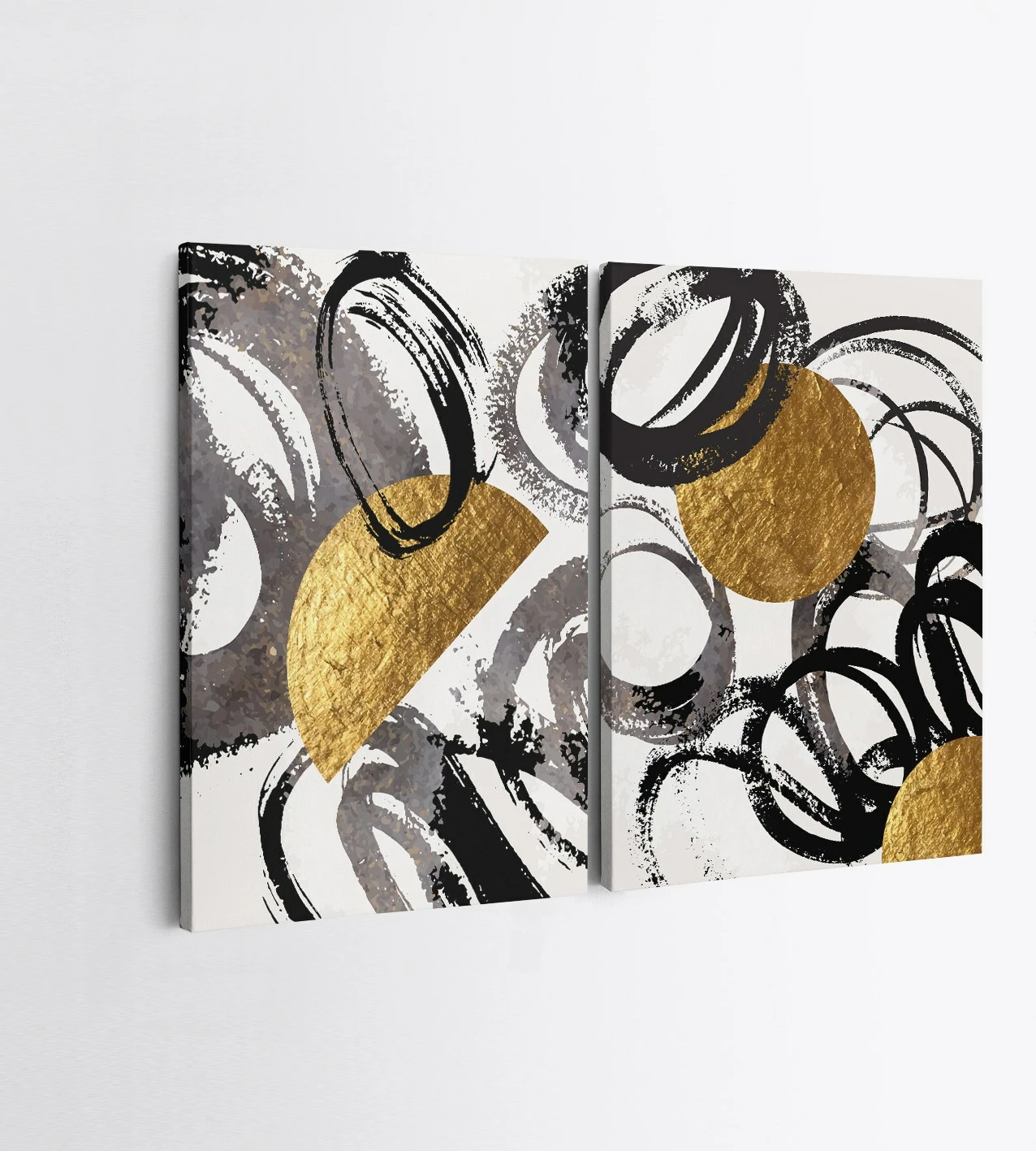 Pikturë dekorative në kanavacë (2 copë), Wallity, 2KNV4264, 70x100cm
