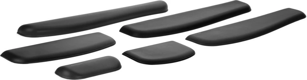 Mbështetëse dore Kensington ErgoSoft për tastiera të holla kompakte, e zezë