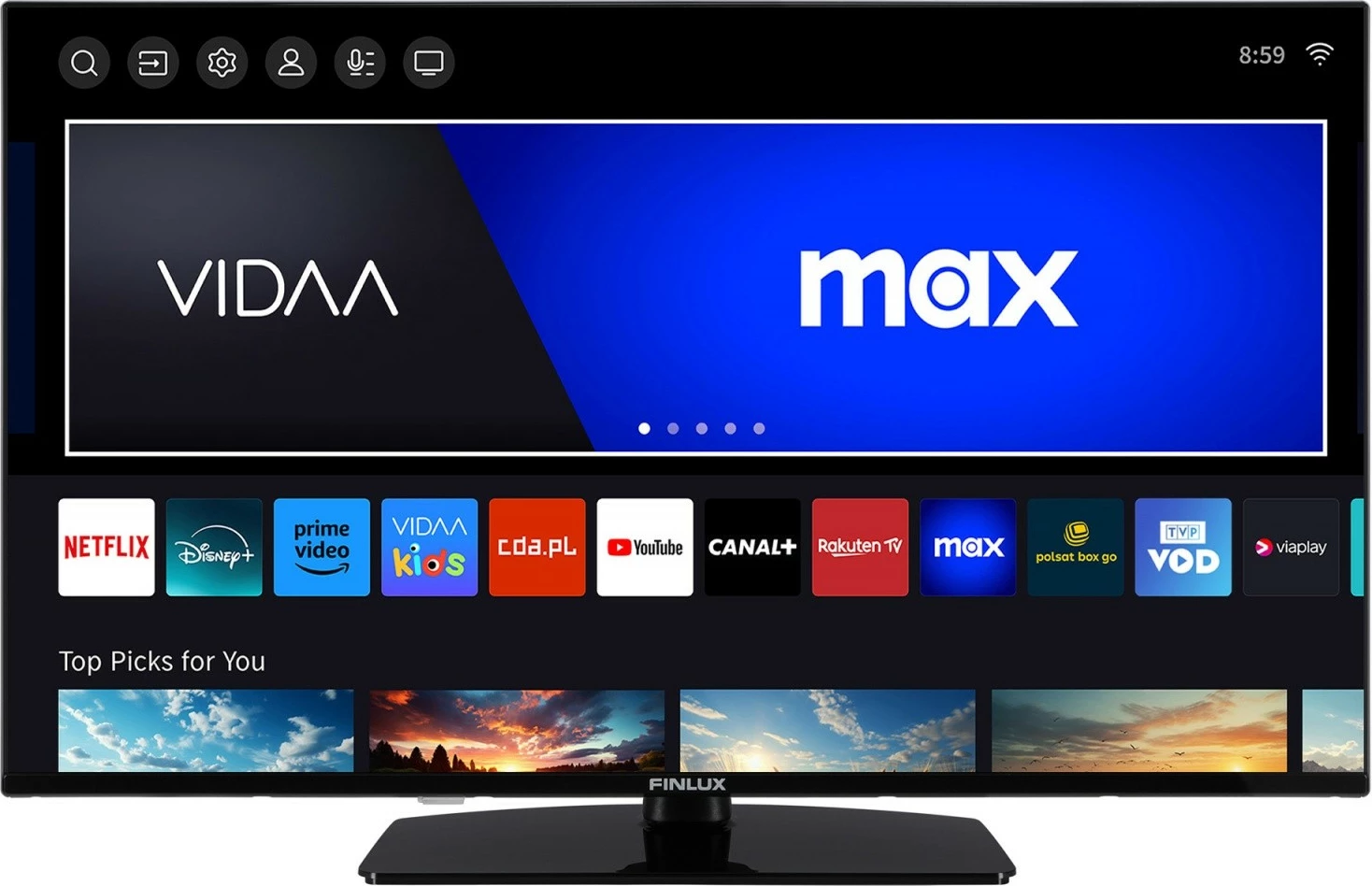 Televizor LED Finlux 43FFV500, 43", Full HD, Smart TV, i zi