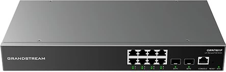 Switch Grandstream GWN7801P, Managed, L2+, Gigabit Ethernet (10/100/1000), Rack mounting