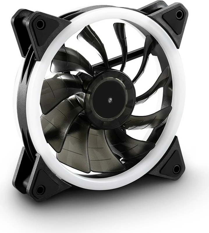 Ventilator RGB SHARKOON SHARK Blades 120mm, 3-pin, shumëngjyrësh