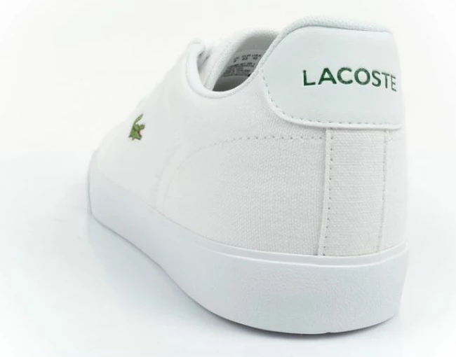 Këpucë për meshkuj Lacoste, të bardha