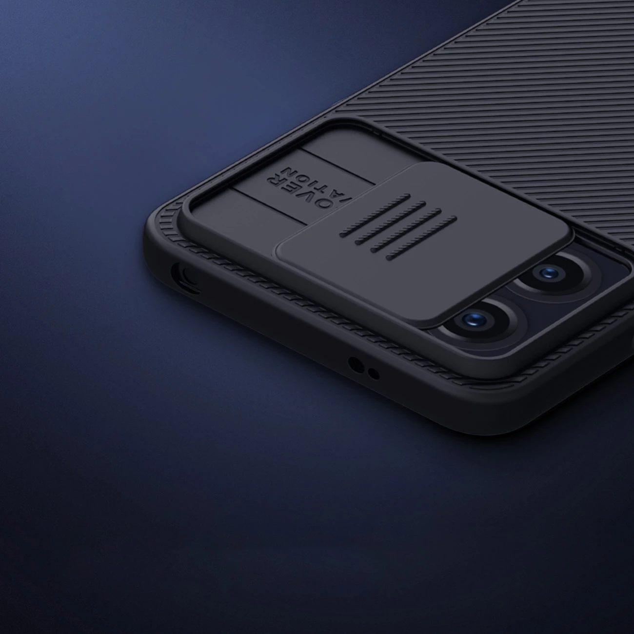 Mbështjellës Nillkin CamShield Case për Xiaomi Redmi Note 12, i zi