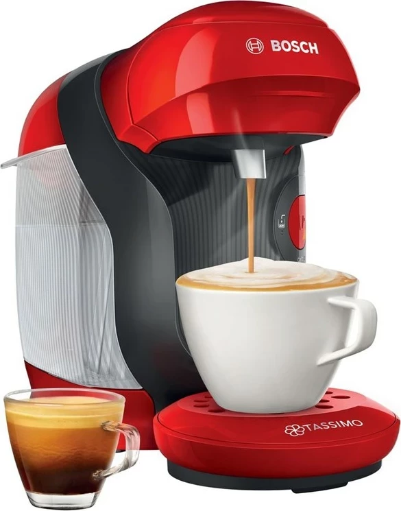 Aparat kafeje Bosch Tassimo Style TAS1103, kapsulë, i kuq
