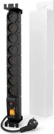 Prizë Acar S8 FA RACK, 8 dalje, 3m, e zezë