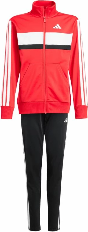 Trenerka për fëmijë adidas, e kuqe dhe e zezë