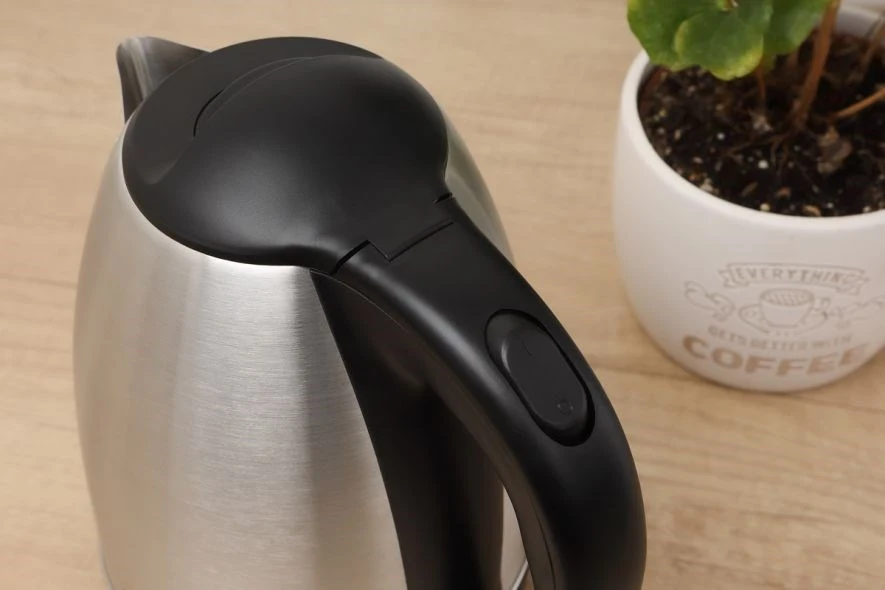 Vluese Uji Eldom Steel HUMI, 1800W, 1.7L, argjend