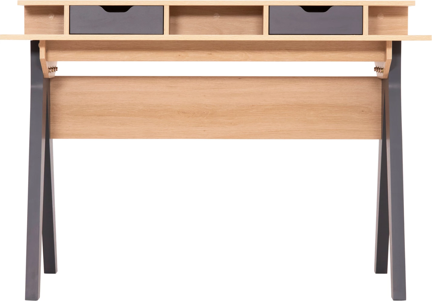 Sipërfaqe Tavoline REXIN FH18290 melamine, ngjyrë sonama-gri, 120x19-59x75-85.5H cm