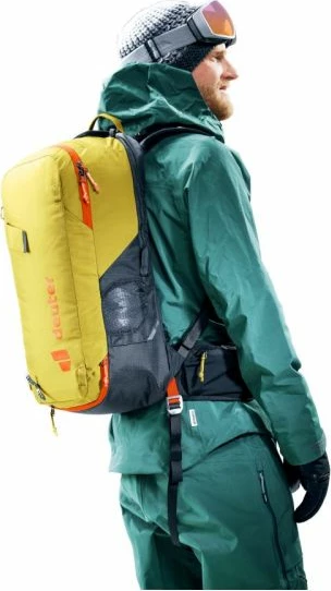 Çantë shpine Deuter për meshkuj dhe femra, turmeric/black