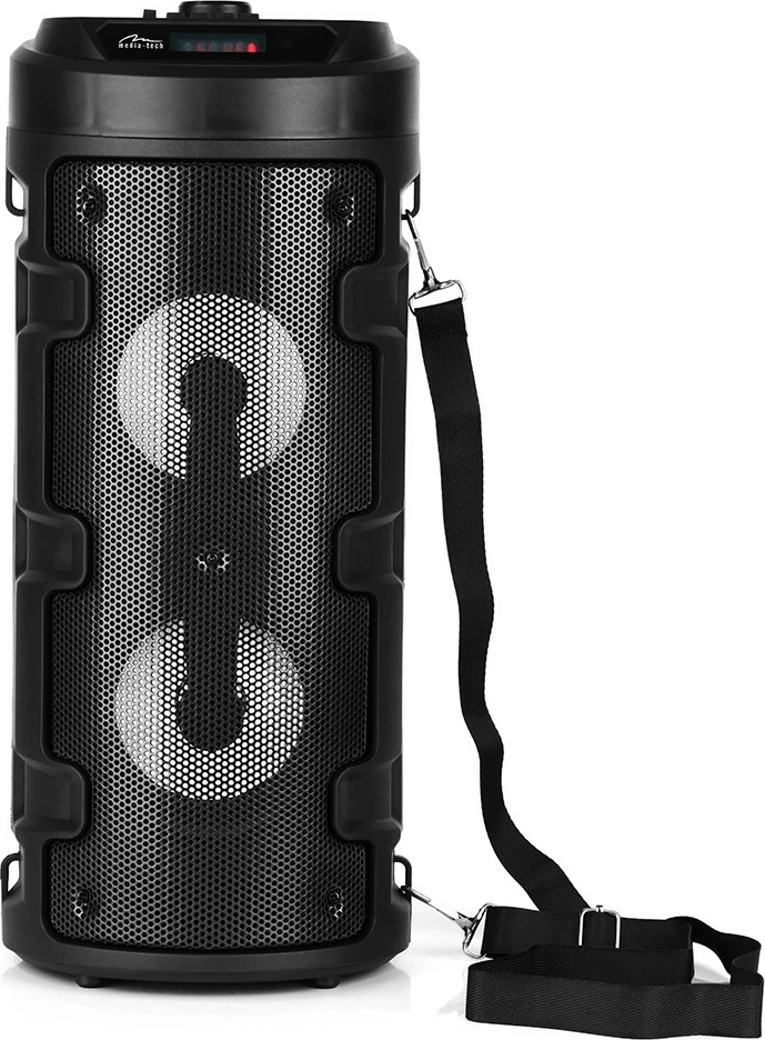 Altoparlant portativ Media-Tech PARTYBOX KEG BT MT3165 V2.0 me Bluetooth, KARAOKE, 40W, i zi me LED