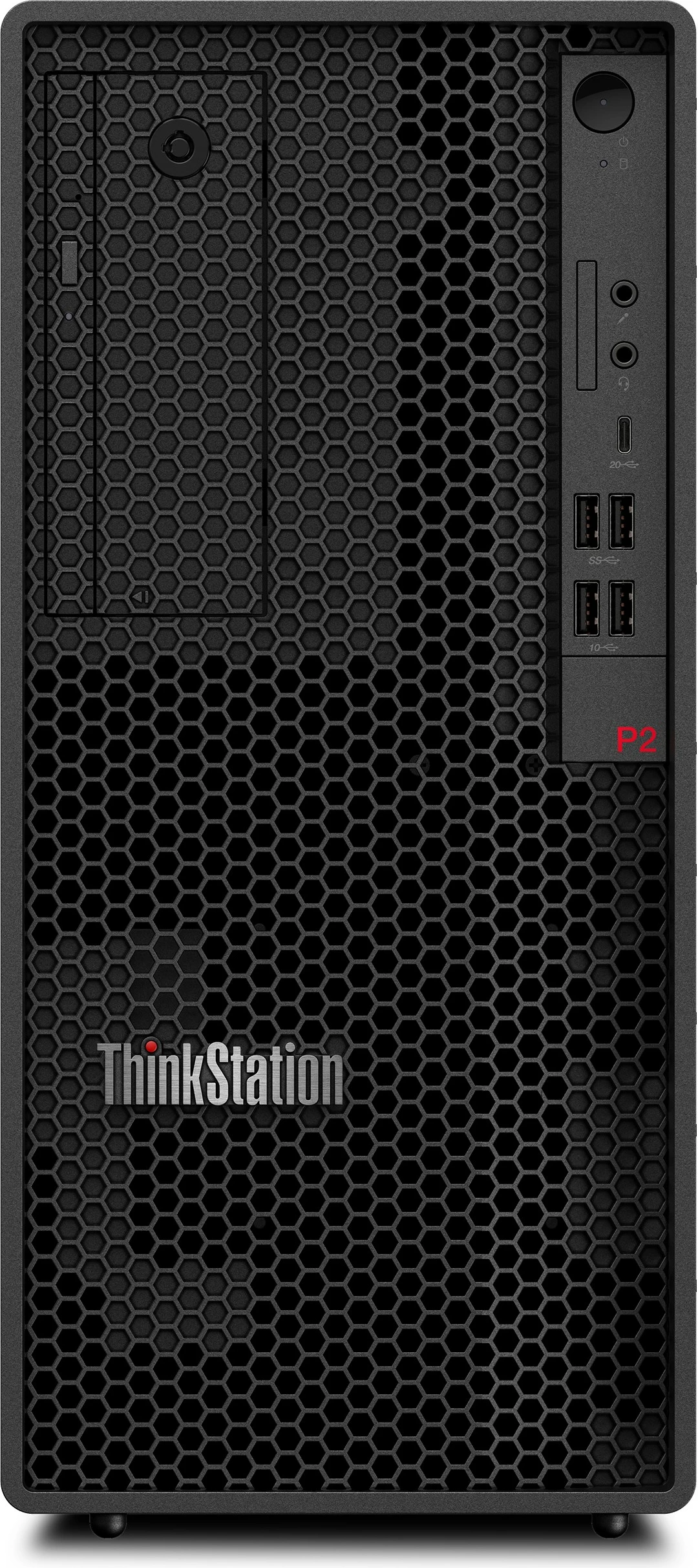 Kompjuter Lenovo ThinkStation P2 Tower G2, Intel Core Ultra 5 235, 32GB RAM, 512GB SSD, e zezë