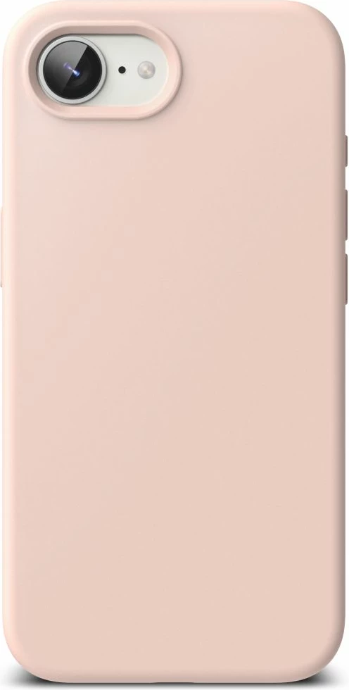 Mbështjellës Ringke Silicone MagSafe për iPhone 16e, Rozë