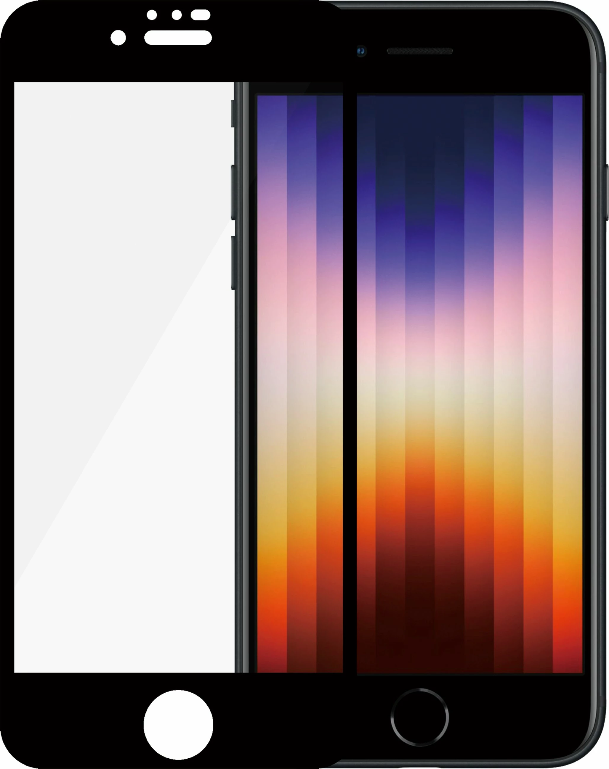 Mbështjellës ekrani PanzerGlass për Apple iPhone 6/6s/7/8/SE 2020/2022, transparent