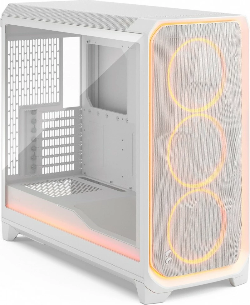 Kasë Fractal Design Meshify 3 XL Ambience Pro RGB, Tower, ATX/E-ATX, xham i temperuar, e bardhë