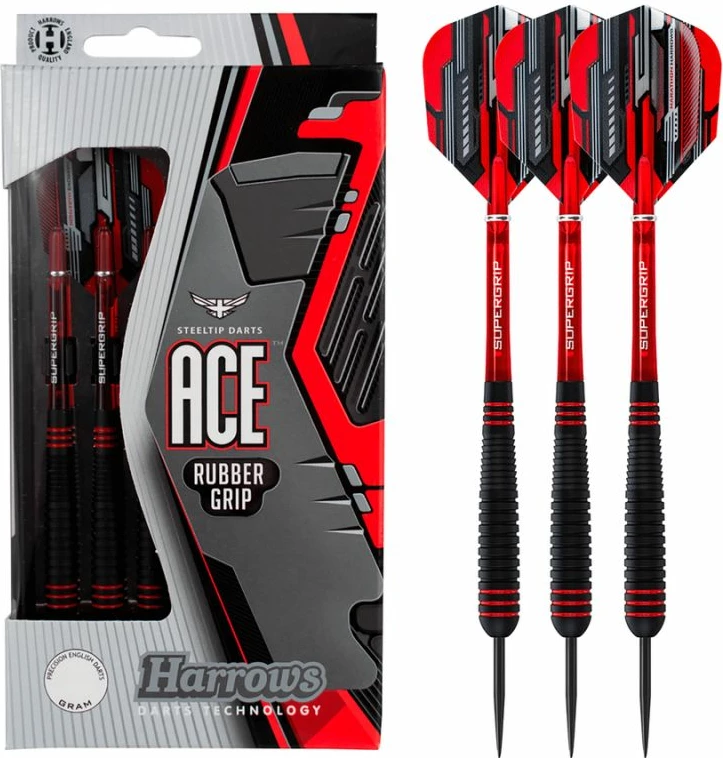 Shigjeta steeltip Harrows, të zeza e të kuqe