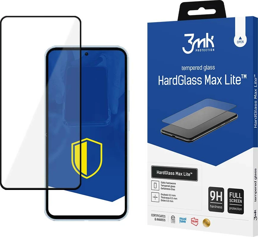 Xham mbrojtës HardGlass Max Lite 3mk për Samsung Galaxy A35/A55 5G, 0.3mm, 9H