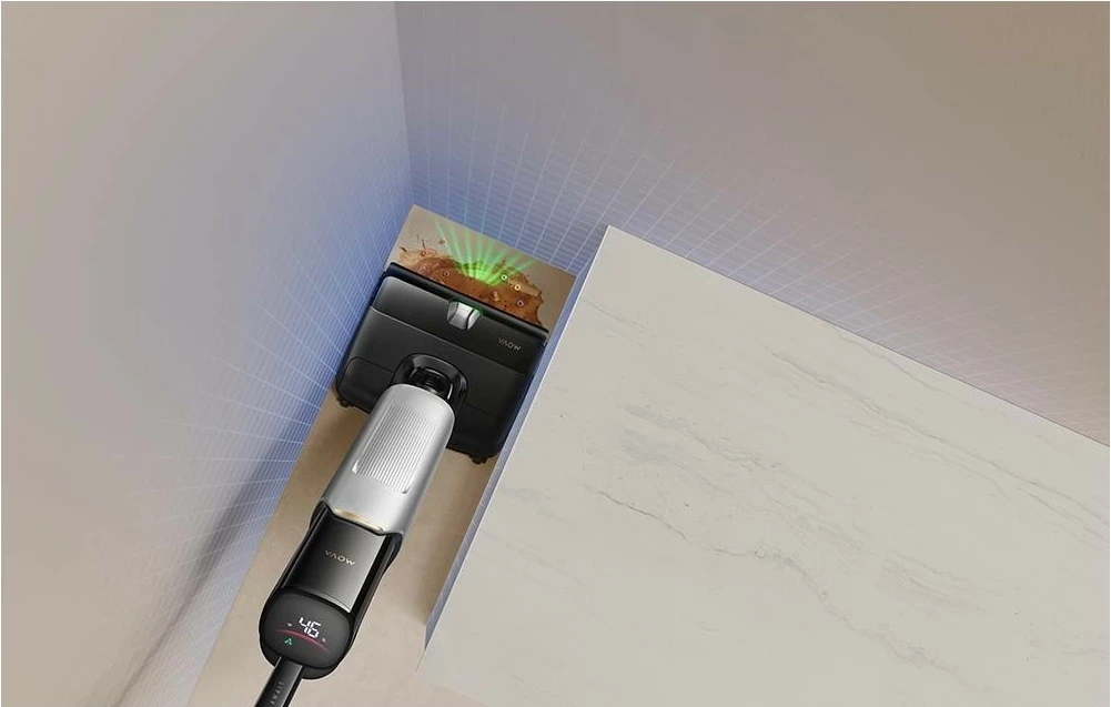 Fshesë me ujë dhe tharje Mova X4Pro, 512, 5000mAh, argjendtë