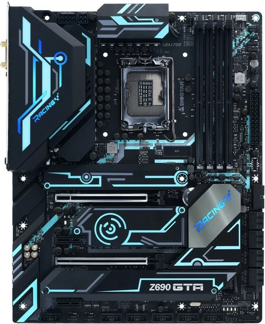 Pllakë amë Biostar Z690GTA, Intel, LGA 1700, DDR4-SDRAM, 128 GB