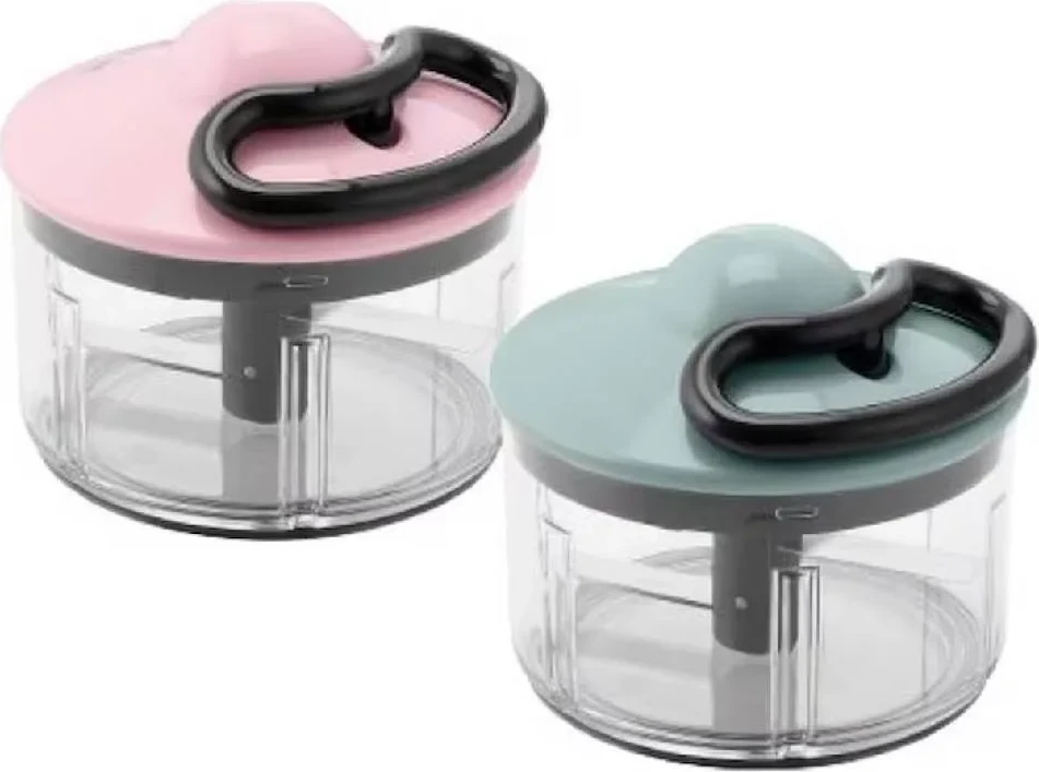 Grirës manual ushqimi, Tefal, K1330855, 500 ml, gri/eukalipt