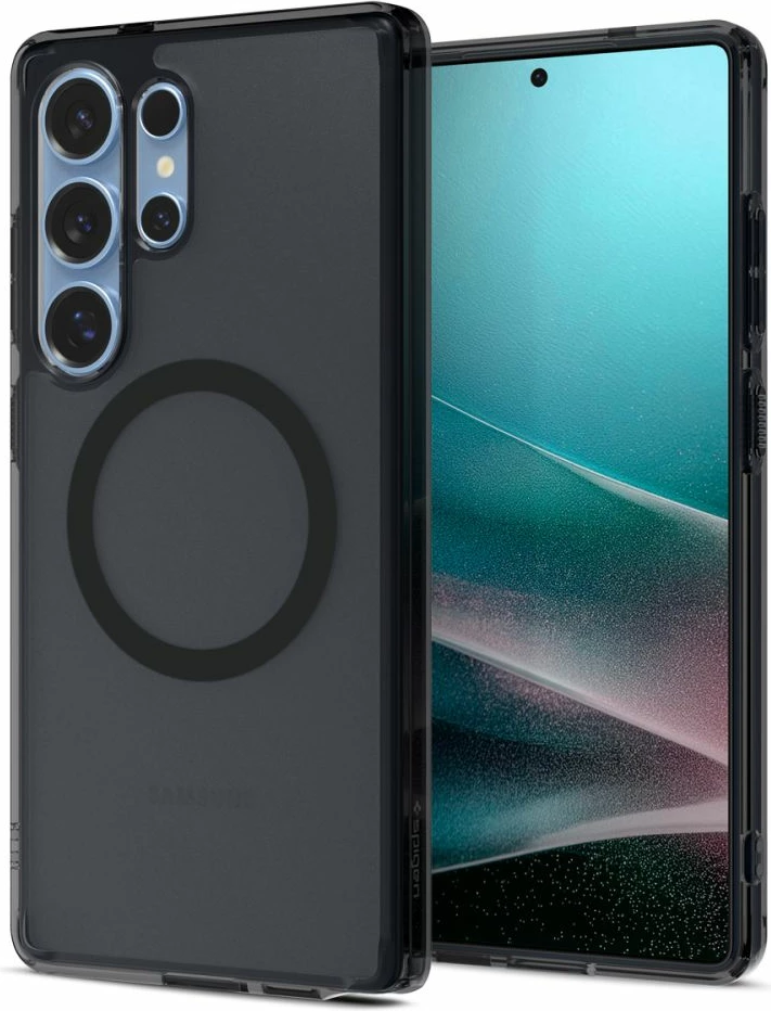 Mbështjellës Spigen Ultra Hybrid Mag për Samsung Galaxy S25 Ultra, Zi