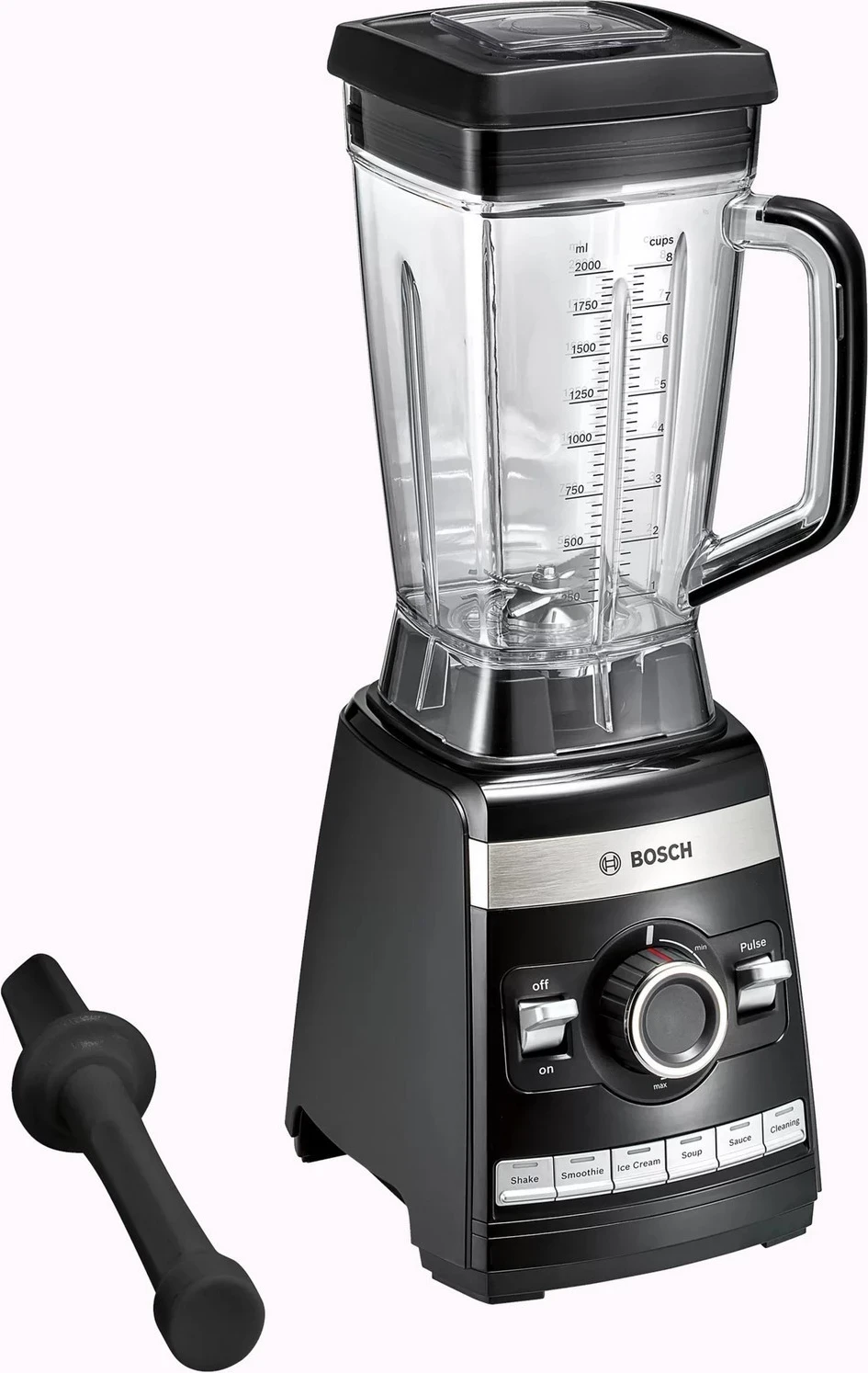 Blender Bosch VitaBoost MMBH6P6B, 2 litra, i zi