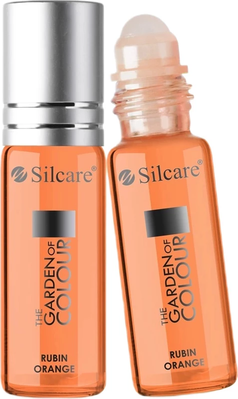 Vaj për thonj dhe kutikula Silcare The Garden of Colour Roll On Rubin Orange për femra 11ml