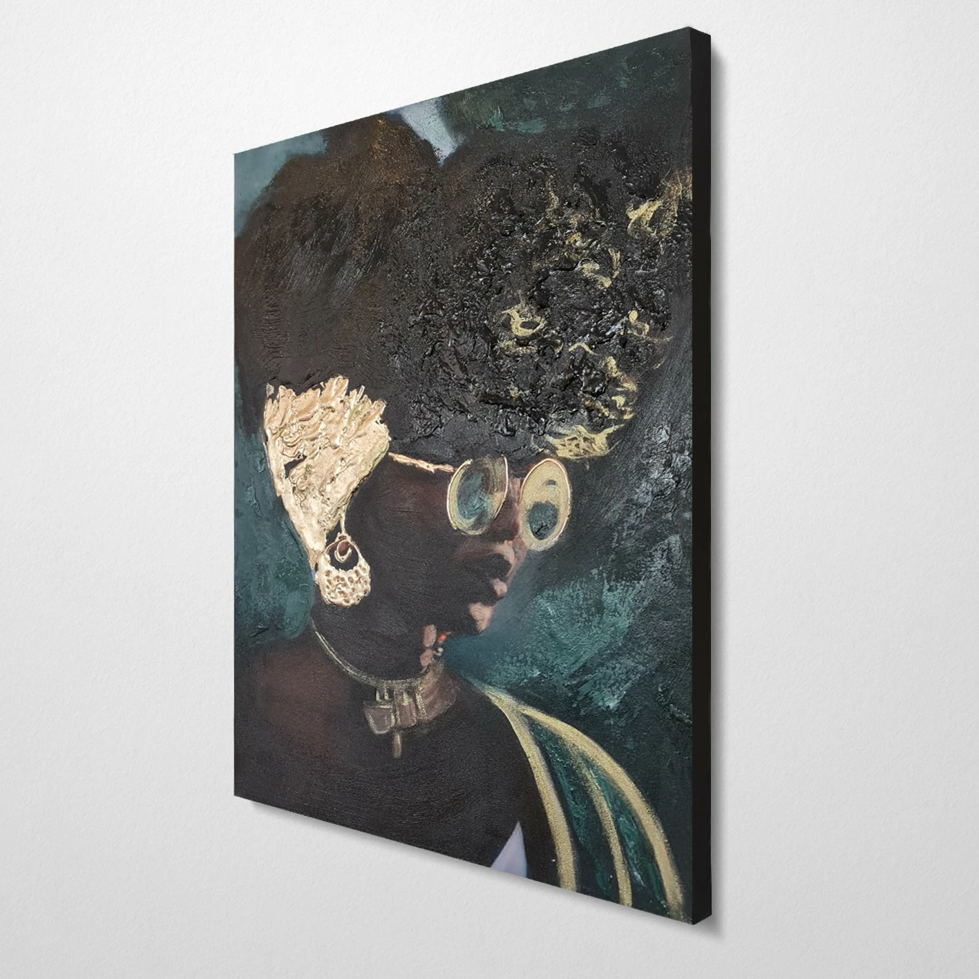 Pikturë dekorative me vaj, shumëngjyrëshe, Wallity, OPG4343422, 70x100cm