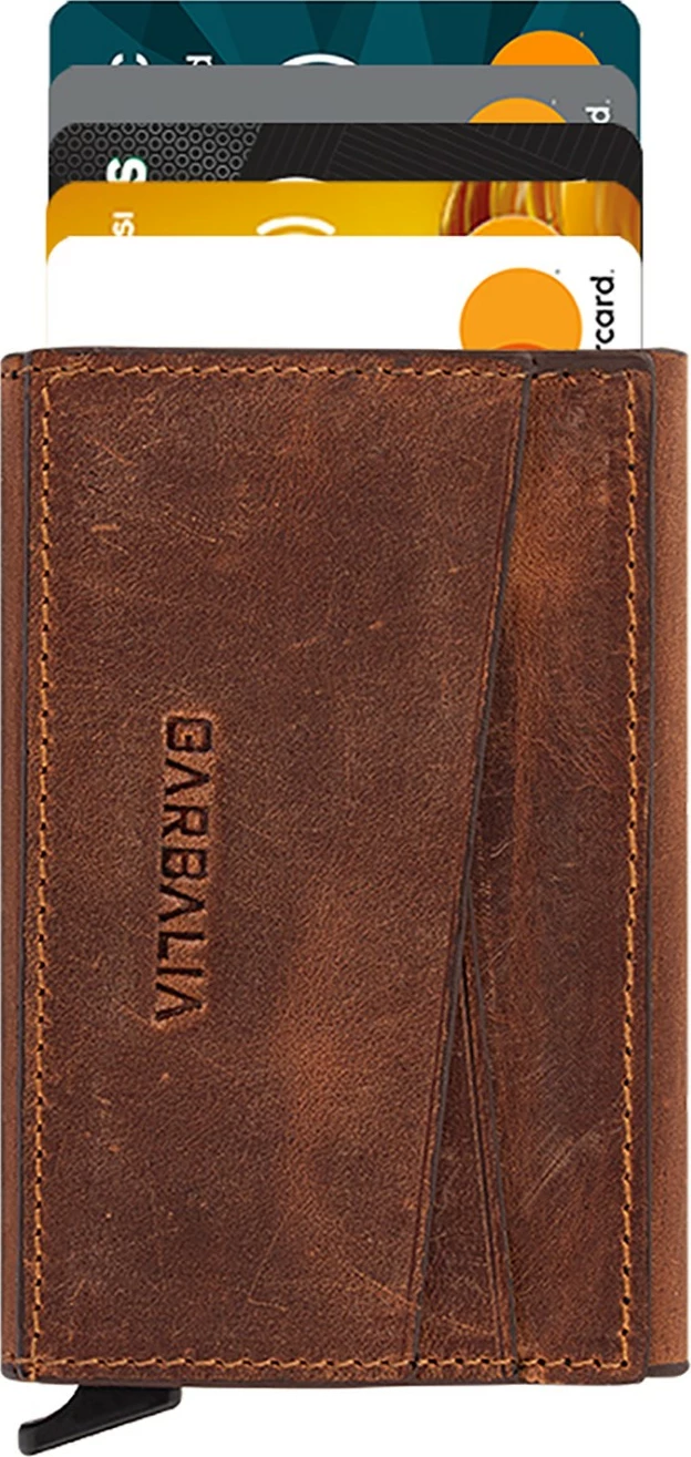 Portofol për burra, lëkurë natyrale, ngjyrë tan, Zoozie Bags