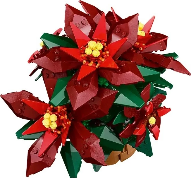 Set LEGO ICONS 10370 Poinsettia
