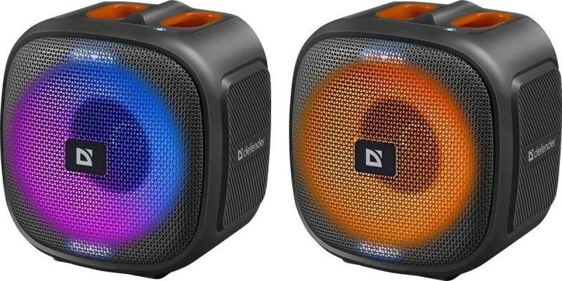 Boks Bluetooth Defender Q4, 10W, LED, FM, USB, TWS, Zi