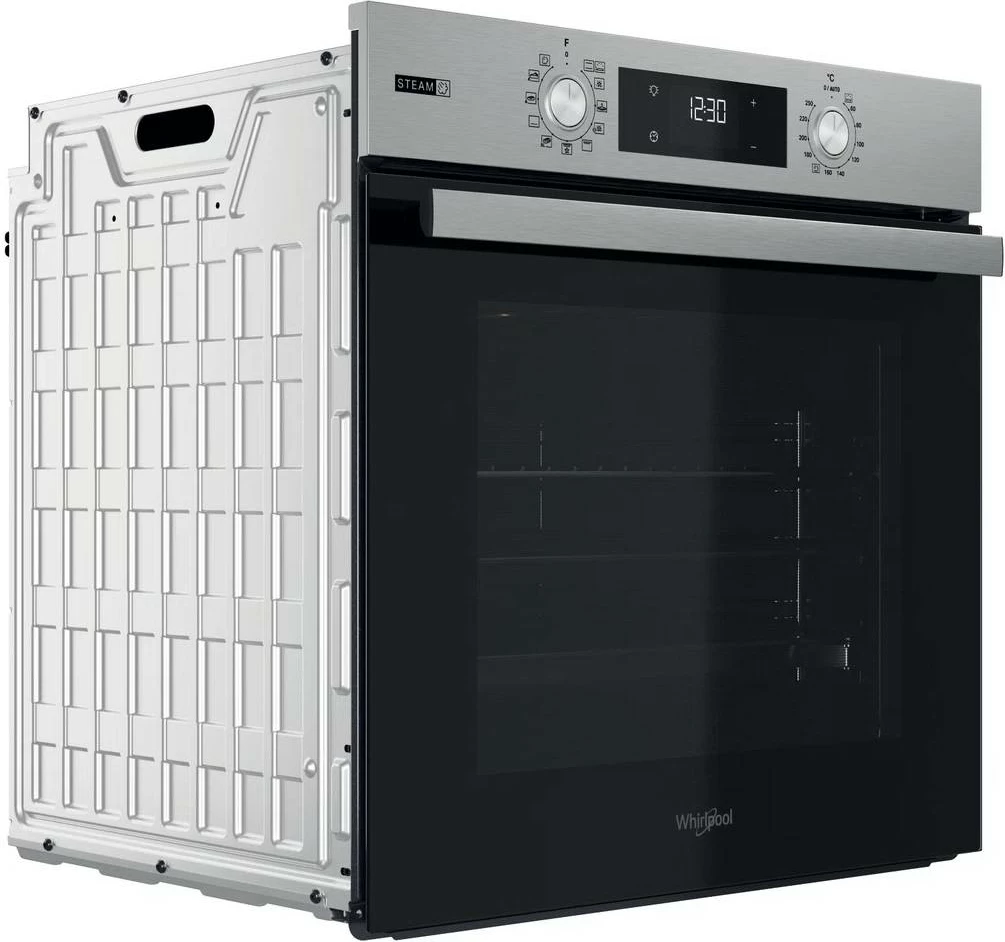 Furrë e integrume Whirlpool OMSR58CU1SX 71L A+ me pastrim katalitik, inoks