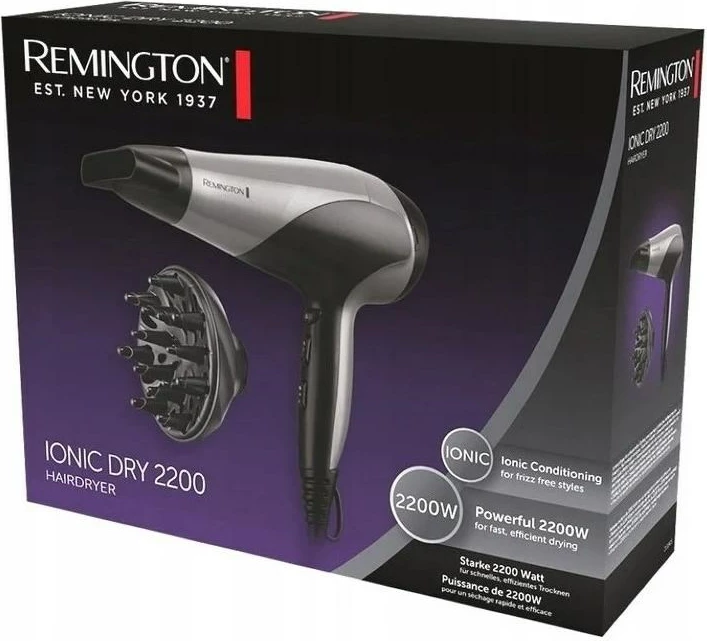 Tharëse flokësh REMINGTON D3190S, Gri