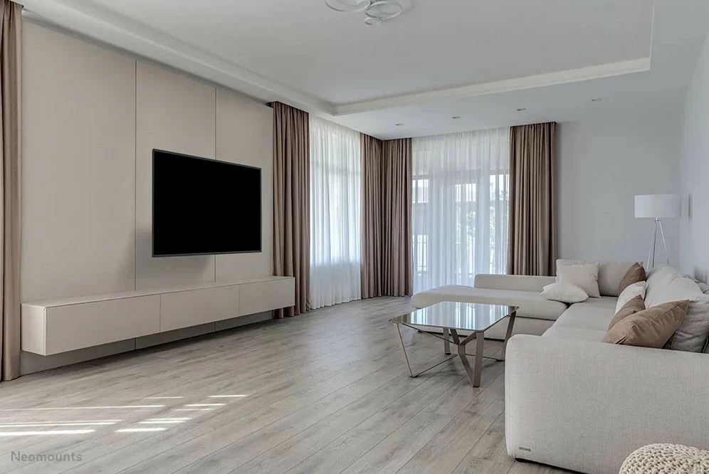 Mbajtëse muri Neomounts WL40-550BL16 për TV/monitor 40-65", Metal, E zezë