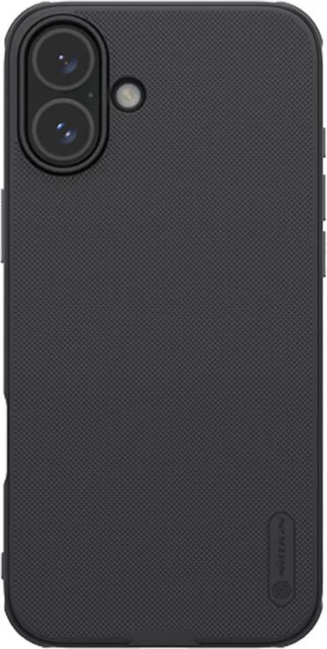 Mbështjellës Nillkin Super Frosted Shield Pro Magnetic për iPhone 16 Plus, i zi