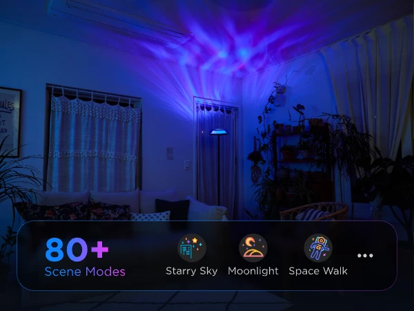 Llambë dyshemeje Govee Uplighter Floor Lamp, 3 zona drite, smart (Alexa/Google Assistant/Matter)