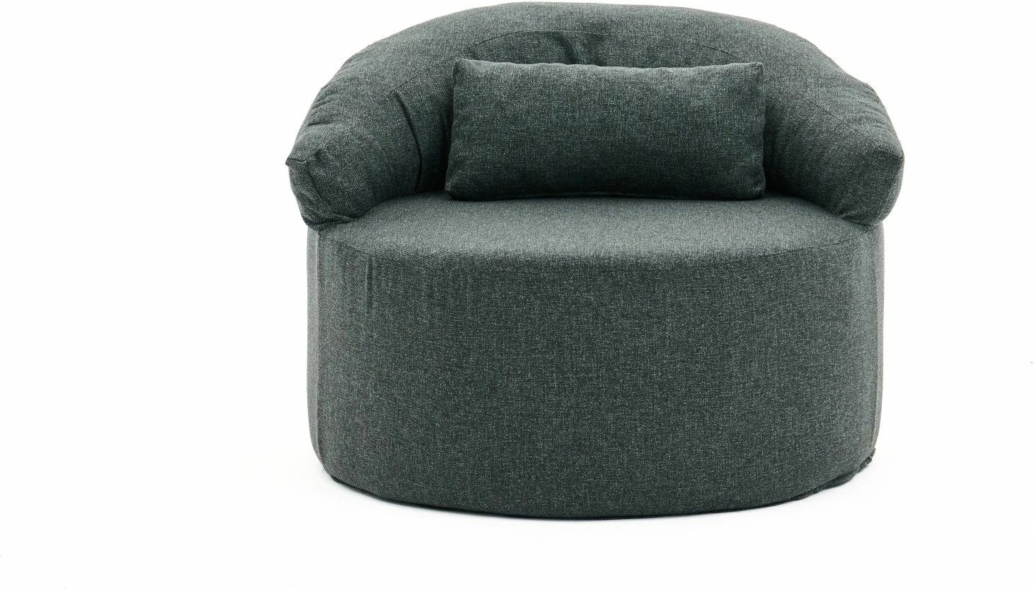 Krevat-karrige një vendës, Pitta, ngjyrë antracit, Atelier del Sofa
