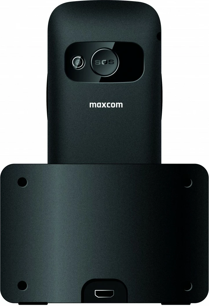 Celular Maxcom MM720 SE, 2.2", tastierë e madhe, 800 mAh, i zi