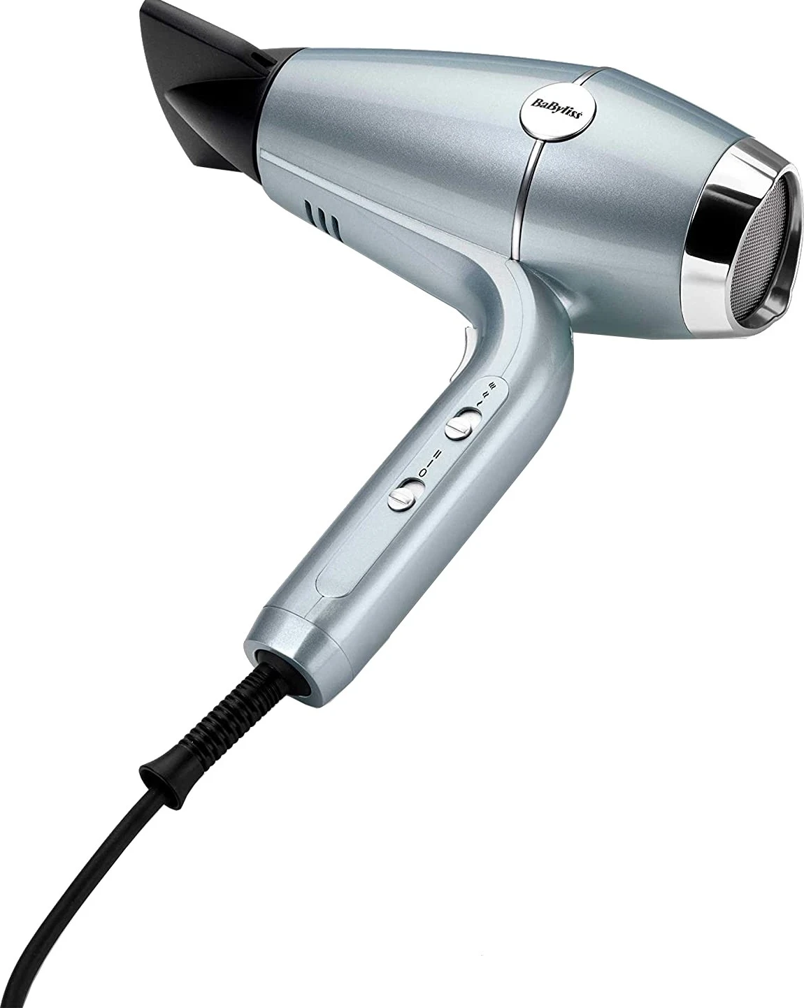 Tharëse flokësh BaByliss Hydro Fusion D773DE, 2100W, 3 nivele temperature, 2 shpejtësi, sky-blue