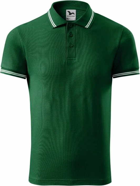 Maicë polo për meshkuj Malfini, e gjelbër e errët