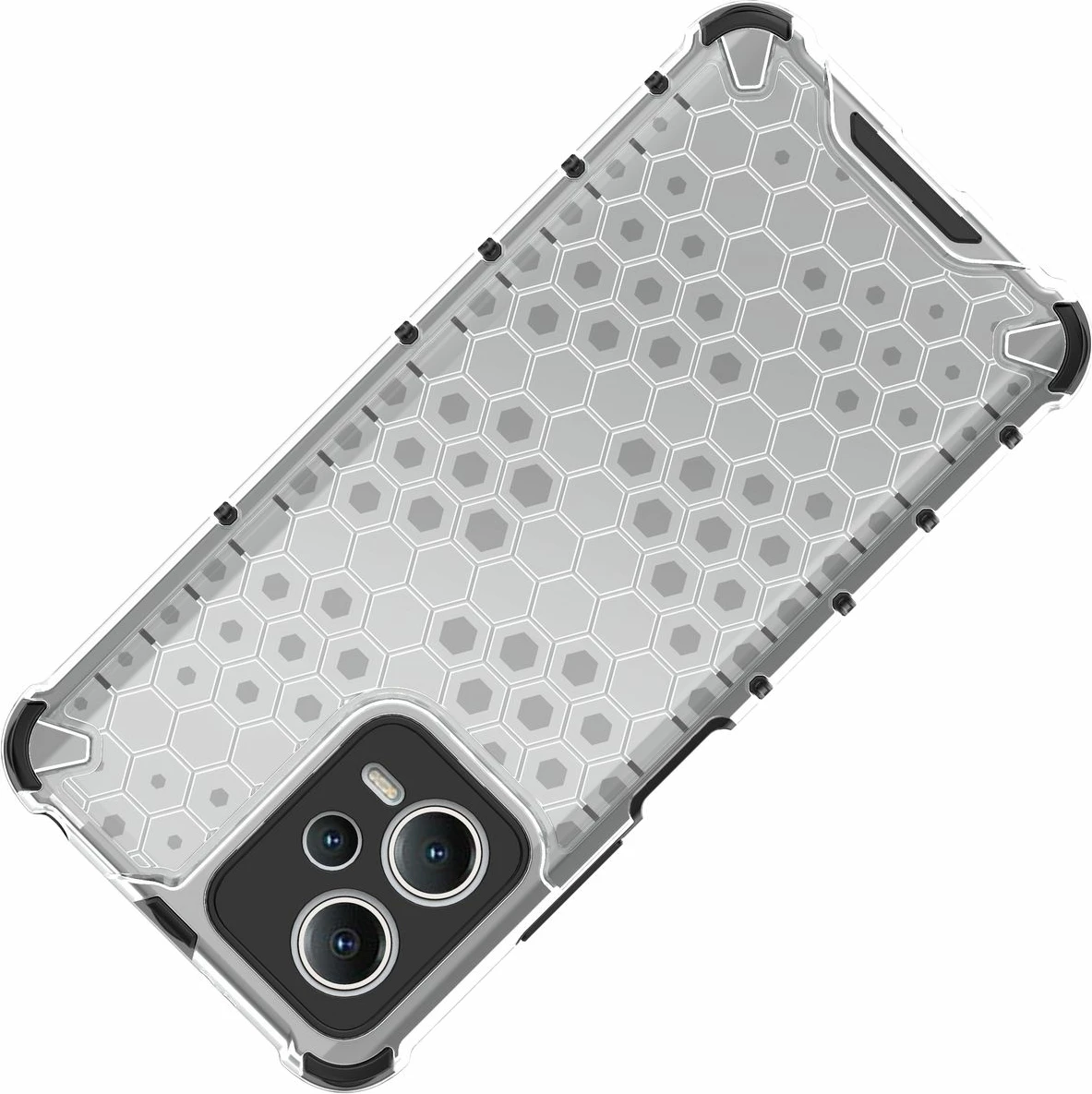 Mbështjellës Hurtel Honeycomb për Xiaomi Redmi Note 12 5G / Poco X5 5G, i kaltër