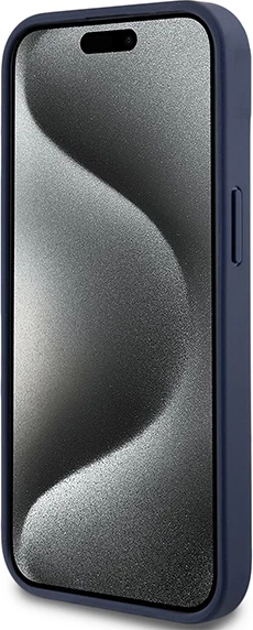 Mbështjellës DKNY Mono Stripe & Metal Logo për iPhone 15/14/13, Kaltër