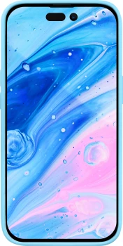 Mbështjellës LAUT Huex Pastels për iPhone 14 Pro Max, baby blue