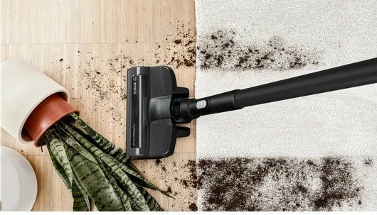 Fshesë me korrent Bosch Serie 8 BSS825MULT, 2-në-1, pa qese, Gri