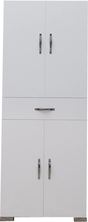 Dollap-kolonë Milou i bardhë 59x34.5x140cm