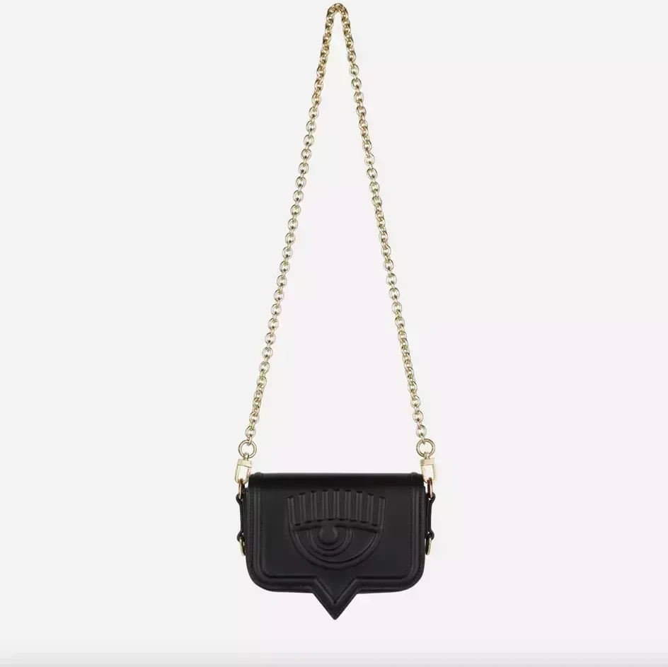 Çantë krahu për femra Chiara Ferragni, e zezë